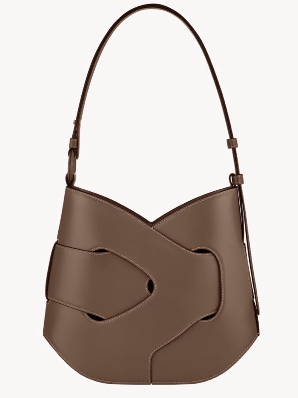Polène Nodde Hobo – Smooth Root | Like New | Box, Pouch & Receipt